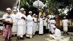 Umat Hindu Ikuti Upacara Tawur Agung