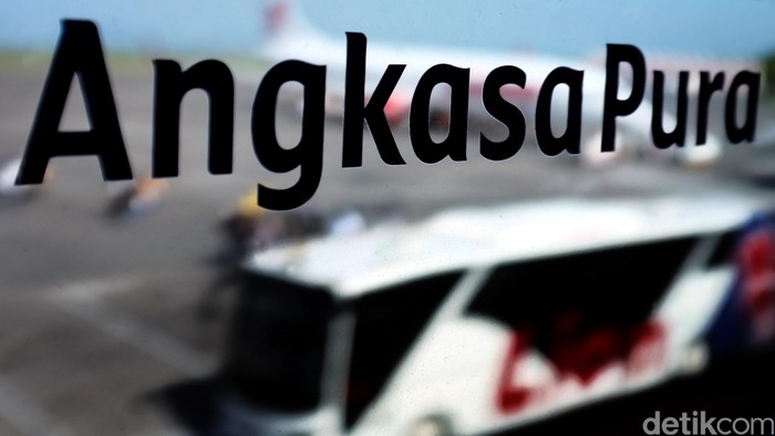 Logo Angkasa Pura airport Bali. dikhy sasra/ilustrasi/detikfoto
