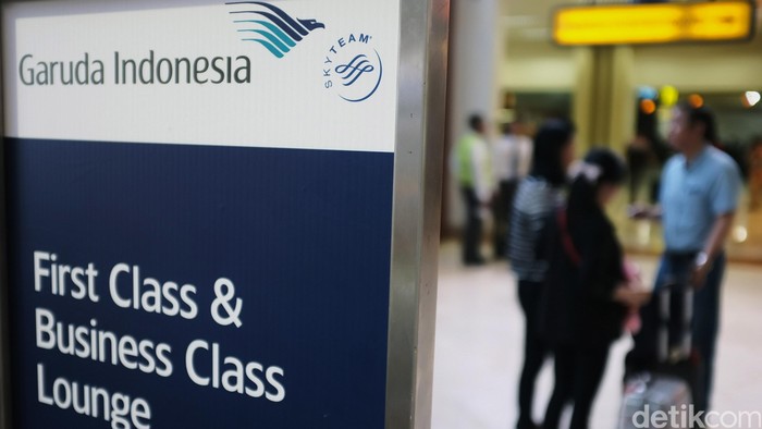 Poster layanan Maskapai Garuda Indonesia skyteam. dikhy sasra/ilustrasi/detikfoto