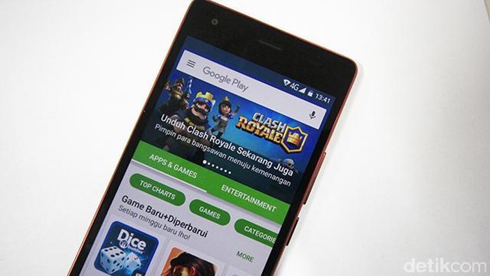 Google Play ilustrasi