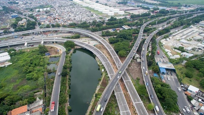  Jalan Tol Akses Tanjung Priok Terhubung dengan Kereta 