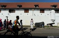 Bagian luar Museum Bahari (Ari Saputra/detikTravel)