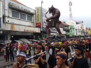 Perayaan Nyepi, 23 Ogoh-ogoh Atraksi di Yogyakarta Disambut Ribuan Warga
