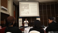 Laskar Gerhana detikcom juga mengikuti seminar tentang gerhana.
