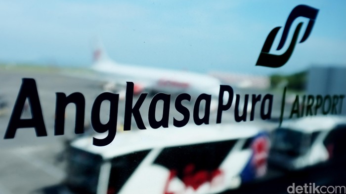 Logo Angkasa Pura airport Bali. dikhy sasra/ilustrasi/detikfoto