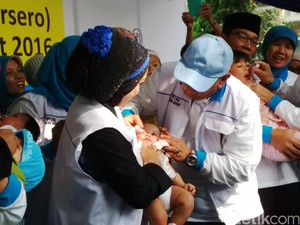 4,3 Juta Balita di Jabar Ditargetkan Dapat Vaksin Polio