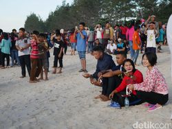 Keindahan Gerhana Matahari di Langit Belitung