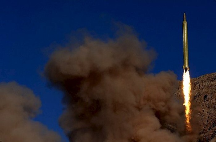 A ballistic missile is launched and tested in an undisclosed location, Iran, in this handout photo released by Farsnews on March 9, 2016. REUTERS/farsnews.com/Handout via Reuters ATTENTION EDITORS - THIS IMAGE WAS PROVIDED BY A THIRD PARTY. REUTERS IS UNABLE TO INDEPENDENTLY VERIFY THE AUTHENTICITY, CONTENT, LOCATION OR DATE OF THIS IMAGE. FOR EDITORIAL USE ONLY.  NOT FOR SALE FOR MARKETING OR ADVERTISING CAMPAIGNS. EDITORIAL USE ONLY. NO RESALES. NO ARCHIVE.