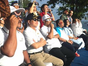 Usai Nonton GMT, Menhub Jonan Tinjau Bandara Tanjung Pandan Belitung