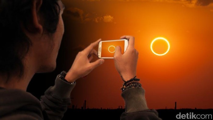 Ingat! Jangan Memotret Langsung Gerhana Tanpa Dilapisi Filter Khusus