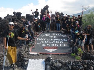 Wisata Keliling Ternate Sempurnakan Hari Laskar Gerhana