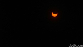 Selain Belitung, gerhana matahari total juga menyambangi Palembang, Bangka, Palangkaraya, Balikpapan, Palu, Ternate, sampai Maluku. Foto: Anggoro Suryo Jati/detikINET