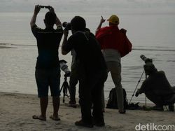 Keindahan Gerhana Matahari di Langit Belitung