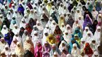 Ribuan Umat Islam Salat Gerhana di Istiqlal