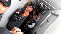 Laskar Gerhana diajak keliling kapal Badan Keamanan Laut (Bakamla).