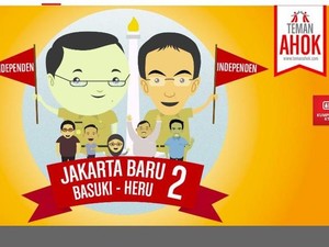 Situs Teman Ahok Sempat Diserang Hacker