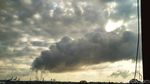 Penampakan Gerhana Matahari di Palembang yang Tertutup Kabut Asap
