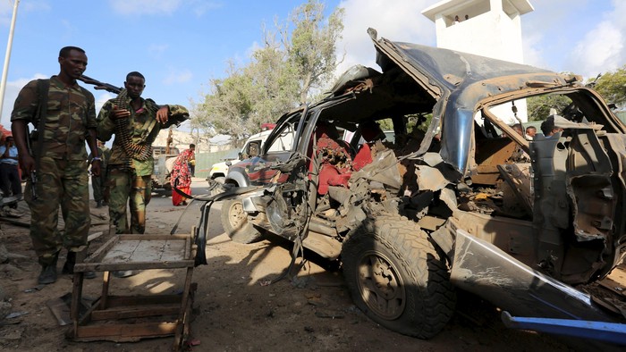 Bom Mobil Meledak di Somalia, 3 Polisi Tewas