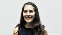 Hannah saat ditemui di kawasan Senayan, Jakarta Pusat, baru-baru ini. Pool/Noel/detikFoto.