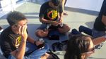 Aksi Seru Laskar Gerhana Ternate di Atas Kapal Bakamla