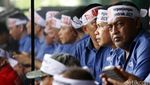 Serikat Pekerja JICT Demo di KPK
