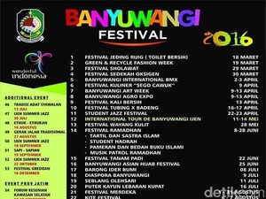 Banyuwangi Festival 2016 Diluncurkan