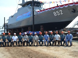 KRI Cakalang, Kapal Perang Baru TNI AL Diluncurkan di Perairan Banten