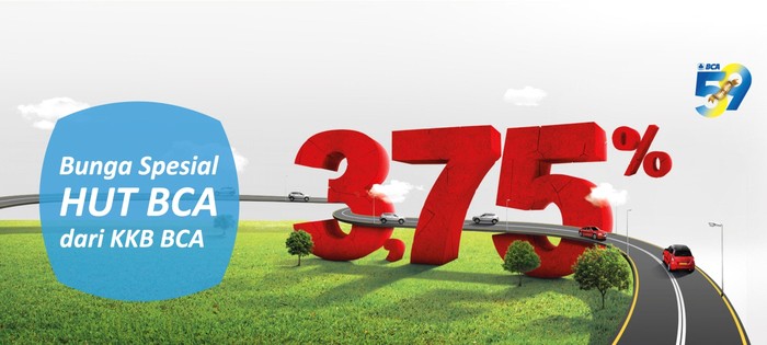 Nikmati Bunga Spesial Kredit Kendaraan Bermotor di HUT BCA