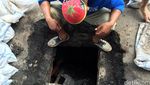 4 Ribu Karung Lumpur Diangkut dari Gorong-gorong