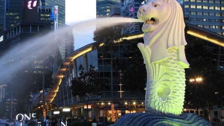 Patung Merlion Singapura (Foto: Fitraya Ramadhanny/detikTravel) Patung Merlion Singapura (Foto: Fitraya Ramadhanny/detikTravel)
