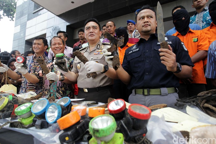 Kabel Tembaga yang Dicuri Komplotan di Gorong-gorong Dijual ke Kemayoran