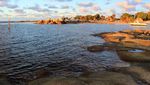 Momen Sunset Cantik di Pantai Tanjung Tinggi, Belitung