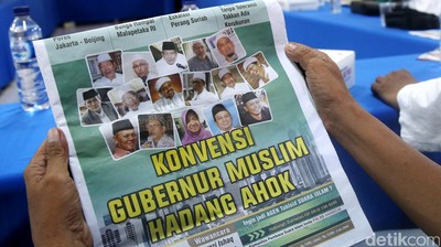 FPI Cs Jaring Cagub DKI Lewat Konvensi