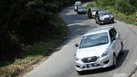 Perjalanan yang ditempuh selama 4 hari itupun tidak terasa berkat kenyamanan Datsun GO+ Panca.