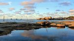 Momen Sunset Cantik di Pantai Tanjung Tinggi, Belitung