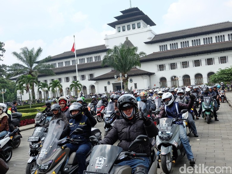 Komunitas NMAX Gelar Jambore Nasional di Bandung