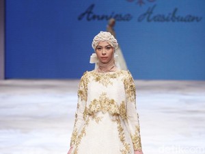 Foto: Inspirasi Gaun Pengantin Muslim 2016 dari 6 Desainer Indonesia