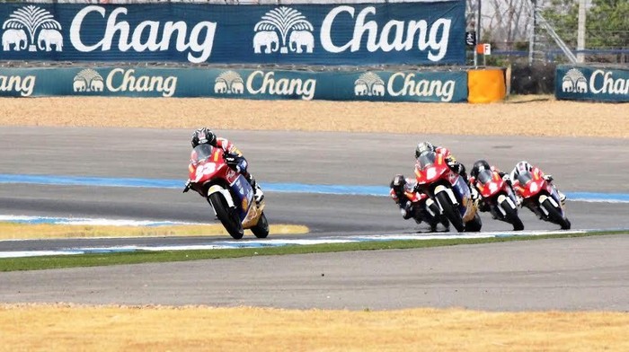 Andi Gilang Raih Podium Ketiga di Race II ATC Seri Thailand