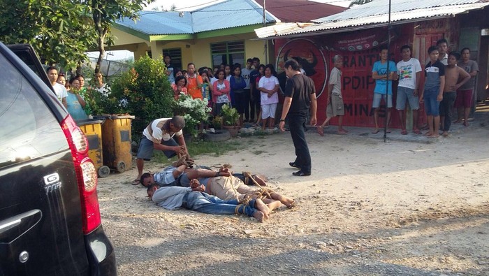 Polda Riau Tembak Empat Bandit Lintas Provinsi