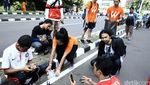 Aksi Peduli Sampah di Car Free Day