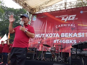 Kado Telkomsel untuk HUT Bekasi: Sinyal 4G & Smart City