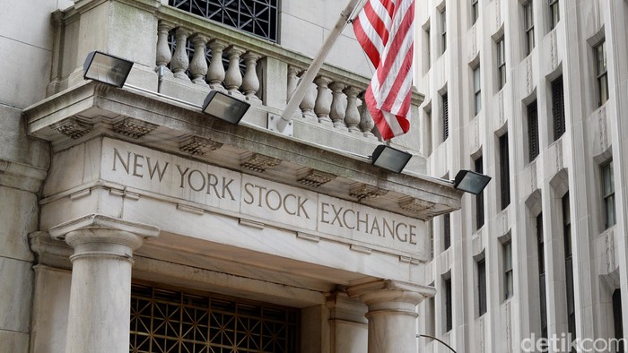 Gedung saham New York atau yang dikenal sebagai Bursa Saham Wall Street