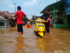 Banjir Menerjang, Pemkab Bandung Tetapkan Status Tanggap Darurat