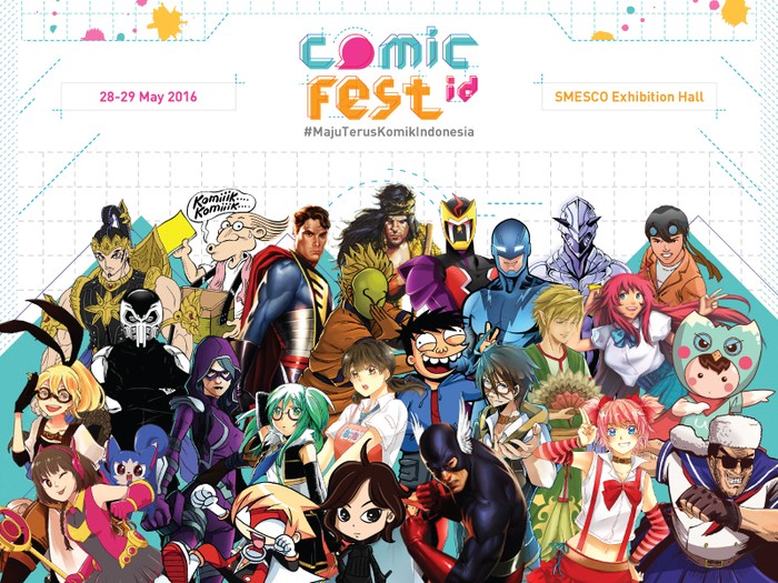 Cosplayer Mancanegara Ramaikan ComicFest ID 2016