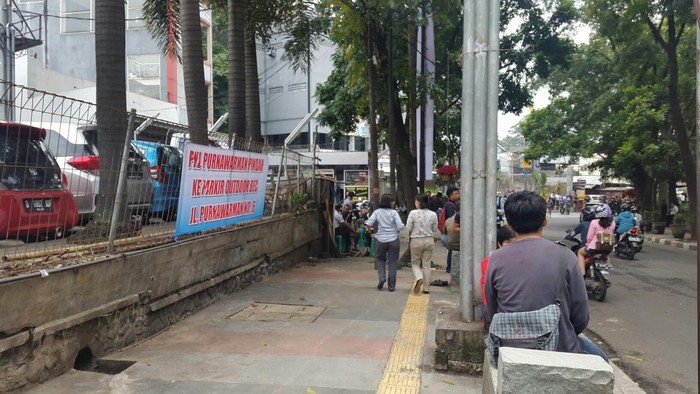 Cling, Jalan Purnawarman Kini Bebas PKL