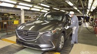 Mobil sudah mulai diproduksi di pabrik Mazda Ujina Plant No. 1 di Hiroshima. Unit pertama akan dikirim ke Amerika dan Kanada. Foto: Mazda