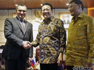 Ketua DPD Terima Perwakilan Majelis Federal Federasi Rusia