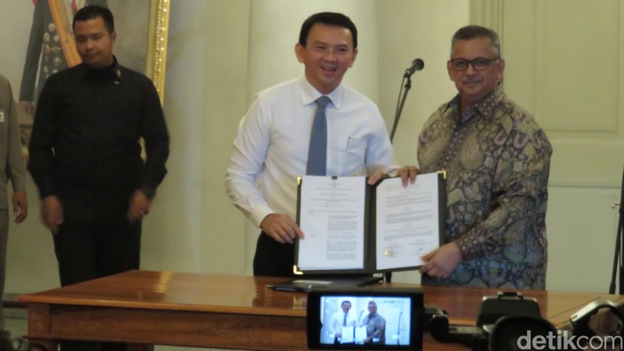 Pemprov DKI Teken MoU dengan PLN untuk Pengadaan Gardu Listrik