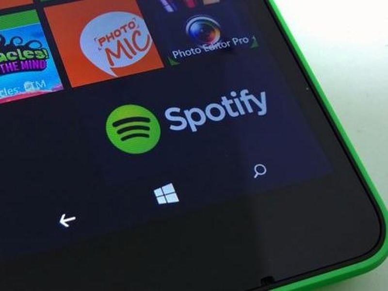 Spotify di Windows Phone