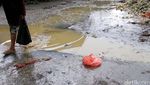 Tumpukan Sampah Pasar Cibitung